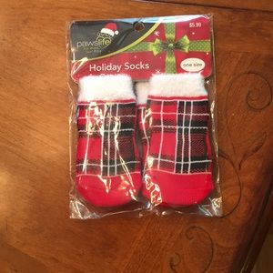 holiday dog booties